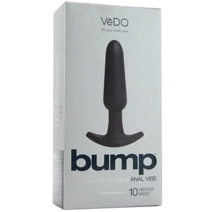 Bump Rechargeable Anal Vibe in Deep Purple
